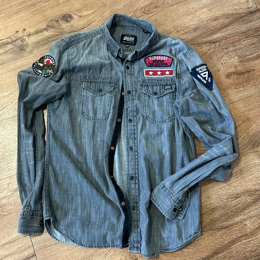 Superdry Denim Shirt size M
